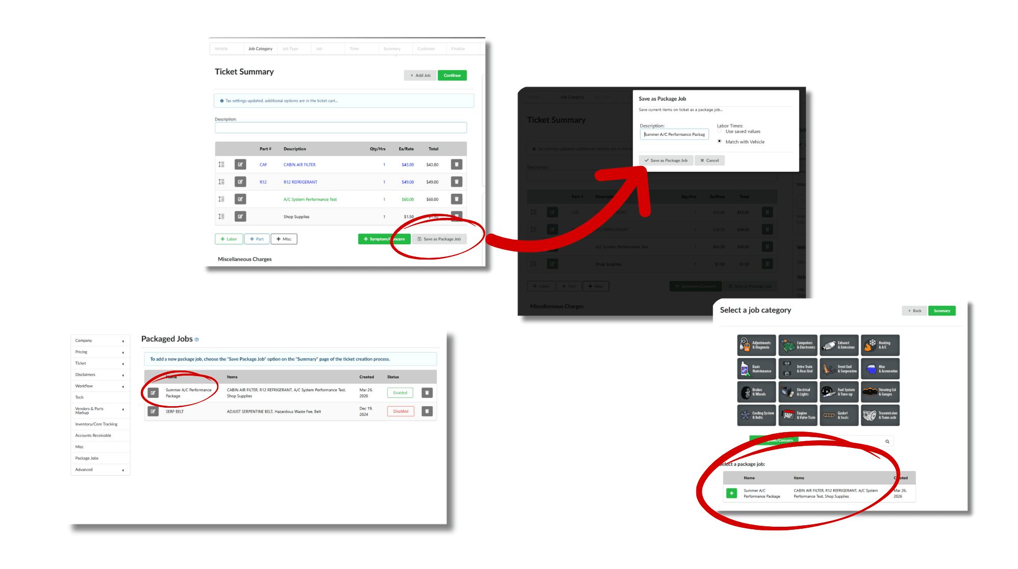 Package Jobs: A Faster Way to Quote, Sell, and Perform Common Work Combinations